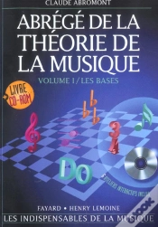 Capa do artigo Abrégé De La Théorie De La Musique Tome 1 ; Les Bases