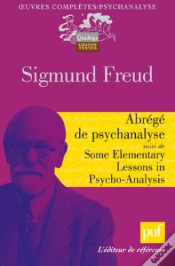 Capa do artigo Abrégé De Psychanalyse ; Quelques Leçons Élémentaires De Psychanalyse