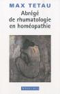 Abrege De Rhumatologie En Homeopathie - Preview