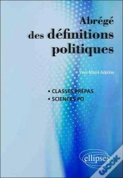 Capa do artigo Abrégé Des Définitions Politiques