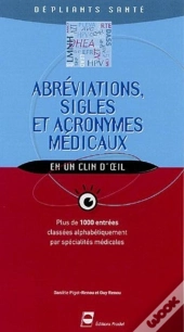 Abreviations Sigles Et Acronymes Medicaux Depliant Sante