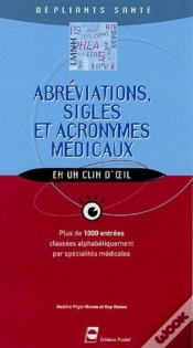 Capa do artigo Abreviations Sigles Et Acronymes Medicaux Depliant Sante