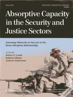 Capa do artigo Absorptive Capacity In The Security And Justice Sectors