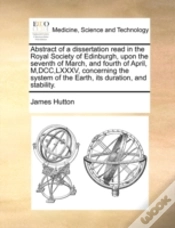 Capa do artigo Abstract Of A Dissertation Read In The R