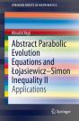 Abstract Parabolic Evolution Equations And Lojasiewiczâ€“Simon Inequality Ii - Preview