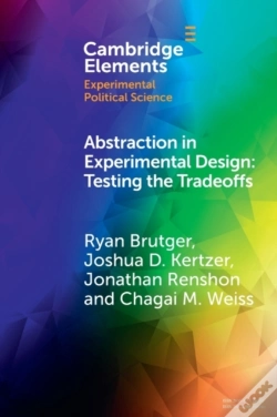 Capa do artigo Abstraction In Experimental Design