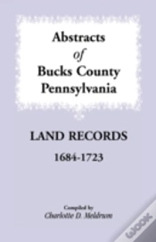 Capa do artigo Abstracts Of Bucks County, Pennsylvania