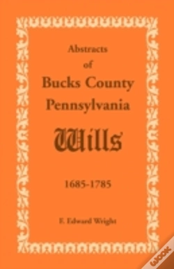 Capa do artigo Abstracts Of Bucks County, Pennsylvania,