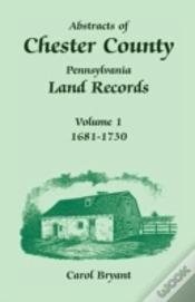 Capa do artigo Abstracts Of Chester County, Pennsylvani
