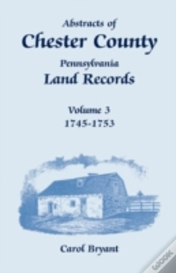 Capa do artigo Abstracts Of Chester County, Pennsylvani