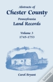 Capa do artigo Abstracts Of Chester County, Pennsylvani