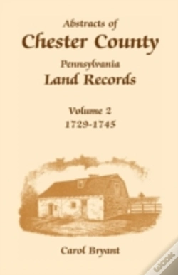 Capa do artigo Abstracts Of Chester County, Pennsylvani