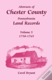 Capa do artigo Abstracts Of Chester County, Pennsylvani