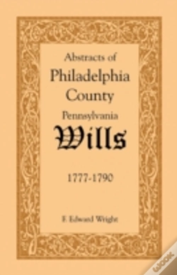 Capa do artigo Abstracts Of Philadelphia County (Pennsy