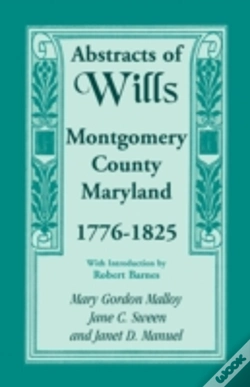 Capa do artigo Abstracts Of Wills, Montgomery County, M