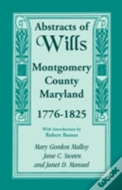 Capa do artigo Abstracts Of Wills, Montgomery County, M