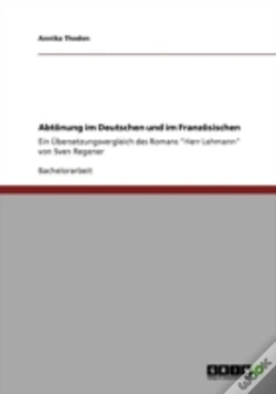 Capa do artigo Abtaã‚Â¶Nung Im Deutschen Und Im Franzaã‚Â¶Sischen