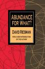 Abundance For What? - Preview