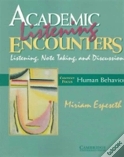 Capa do artigo Academic Listening Encounters: Human Behavior Student'S Book