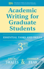 Capa do artigo Academic Writing For Graduate Students, 3rd Edition