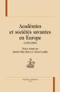 Académies Et Sociétés Savantes En Europe (1650-1800) - Preview