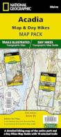 Acadia Map And Day Hikes Map Pack - Preview