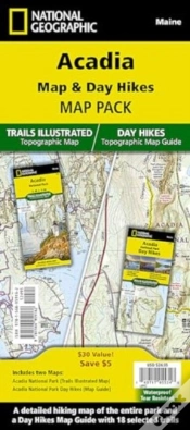 Capa do artigo Acadia Map And Day Hikes Map Pack