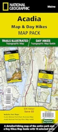 Capa do artigo Acadia Map And Day Hikes Map Pack