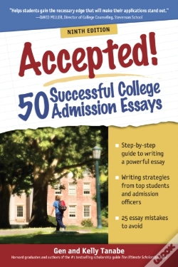 Capa do artigo Accepted! 50 Successful College Admission Essays