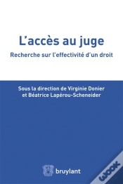 Capa do artigo Accès Au Juge : Quelles Évolutions?