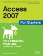 Access 2007 For Starters: The Missing Manual - Preview