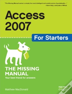 Capa do artigo Access 2007 For Starters: The Missing Manual