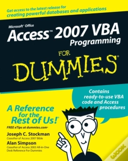Capa do artigo Access 2007 Vba Programming For Dummies