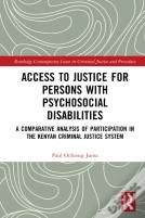 Access To Justice For Persons With Psychosocial Disabilities