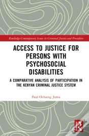 Capa do artigo Access To Justice For Persons With Psychosocial Disabilities