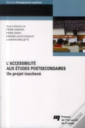 Capa do artigo Accessibilite Aux Etudes Postsecondaires