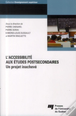 Capa do artigo Accessibilite Aux Etudes Postsecondaires