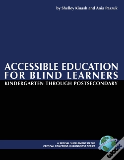 Capa do artigo Accessible Education For Blind Learners Kindergarten Through Postsecondary