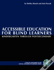Capa do artigo Accessible Education For Blind Learners Kindergarten Through Postsecondary