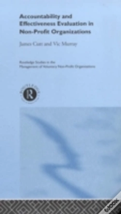 Capa do artigo Accountability And Effectiveness Evaluation In Nonprofit Organizations