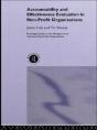 Accountability And Effectiveness Evaluation In Nonprofit Organizations - Preview