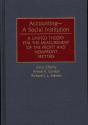 Accounting--A Social Institution - Preview