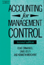 Accounting For Management Control - Preview
