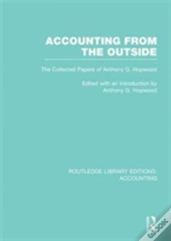 Capa do artigo Accounting From The Outside (Rle Accounting)