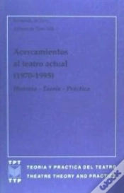 Capa do artigo Acercamientos Al Teatro Actual (1970-1995).