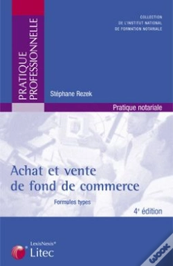 Capa do artigo Achat Et Vente De Fonds De Commerce
