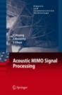 Acoustic Mimo Signal Processing - Preview