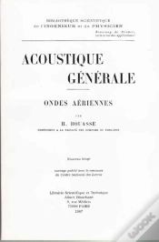 Capa do artigo Acoustique Générale ; Ondes Aériennes