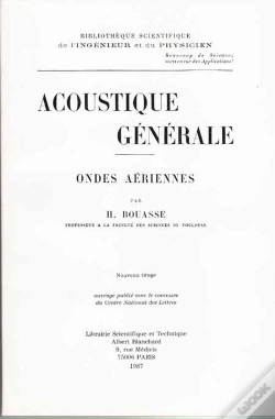 Capa do artigo Acoustique Générale ; Ondes Aériennes