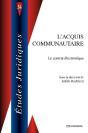 Acquis Communautaire  Le Contrat Electronique (L') - Preview